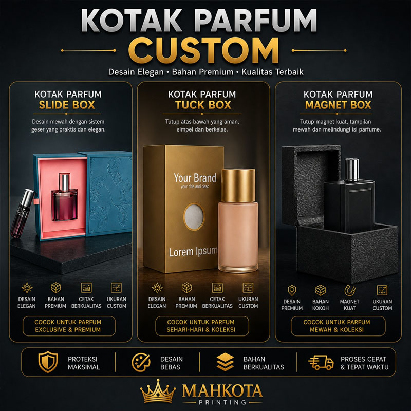 Cetak Kemasan Box Custom Murah dan Berkualitas di Bandung