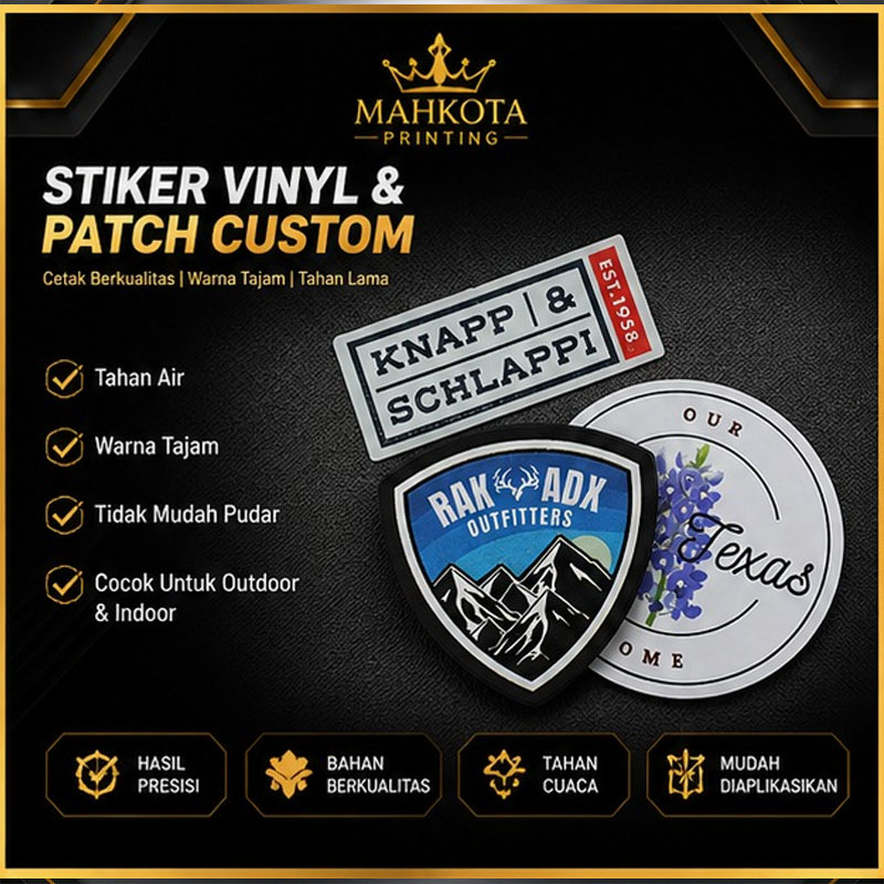 Cetak Merchandise dan Kelengkapan Brand Custom