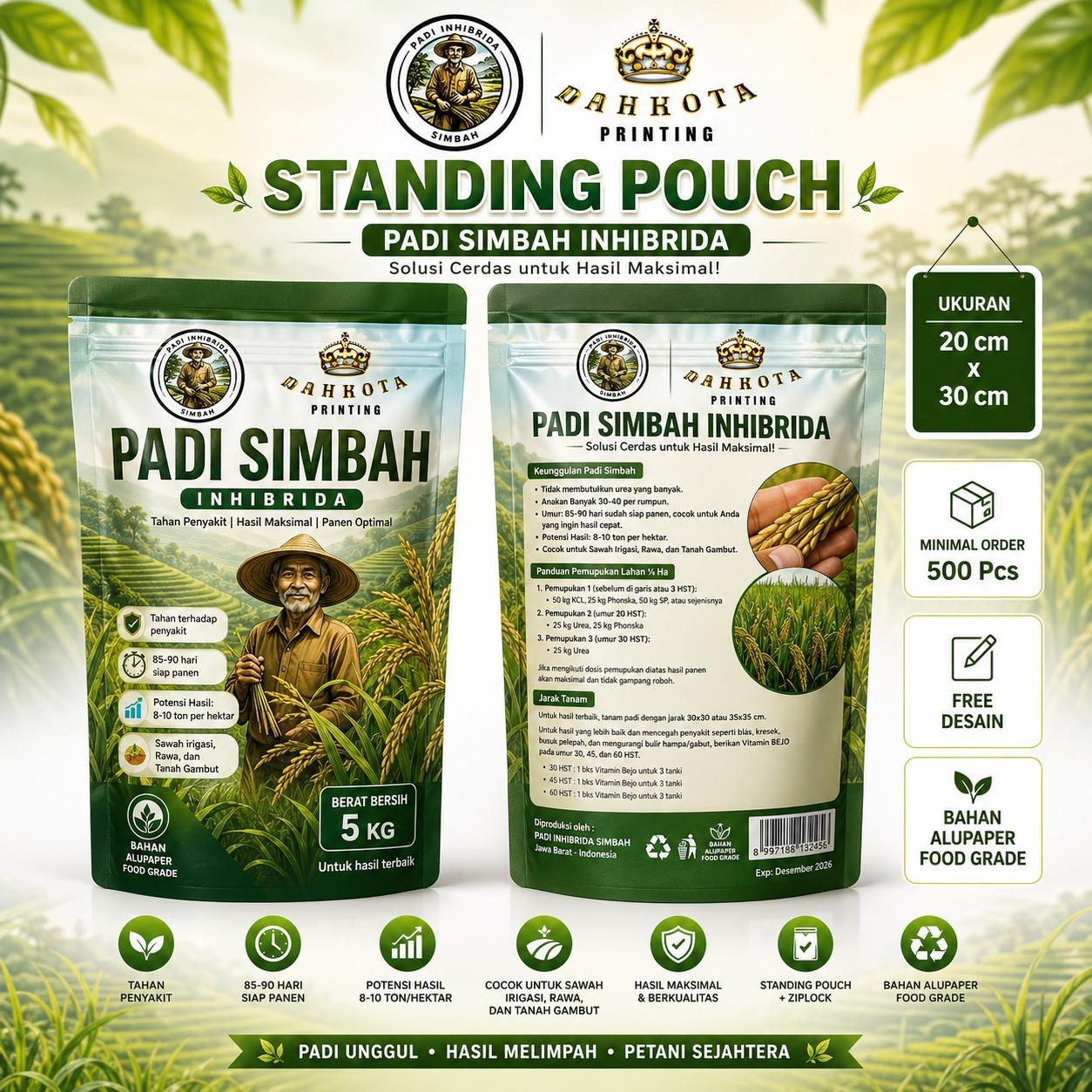 Standing Pouch 20 x 30 cm